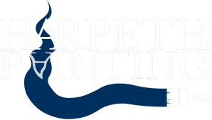 Harpeth Paint Logo White - Harpeth Painting LLC