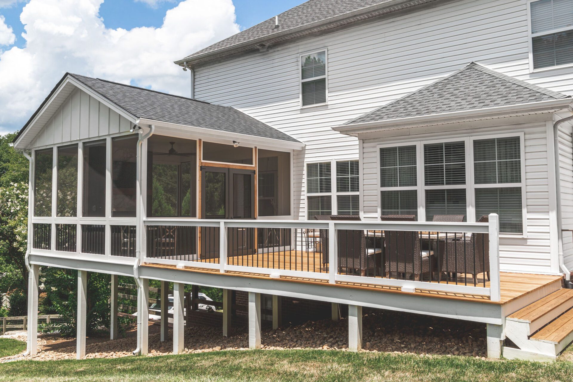 Deck Staining - Nashville contractor painters - residential & commercial painting - Harpeth Painting LLC