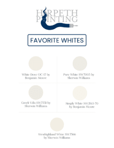 resized favorite whites - Harpeth Painting LLC